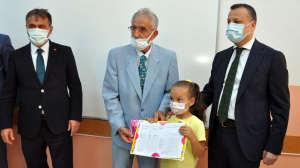 Yeni tip koronavirüs (Kovid-19) tedbirleri kapsamında eğitimlerinin bir kısmını yüz