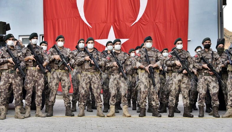 Gümüşhane’de görev yapan 60 Özel Harekat (PÖH) Polisimiz İçişleri Bakanlığı’nın