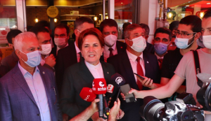 İYİ Parti Genel Başkanı Meral Akşener, partisinin programı kapsamında Gümüşhane’ye