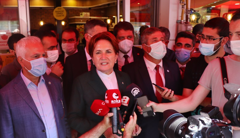 İYİ Parti Genel Başkanı Meral Akşener, partisinin programı kapsamında Gümüşhane’ye