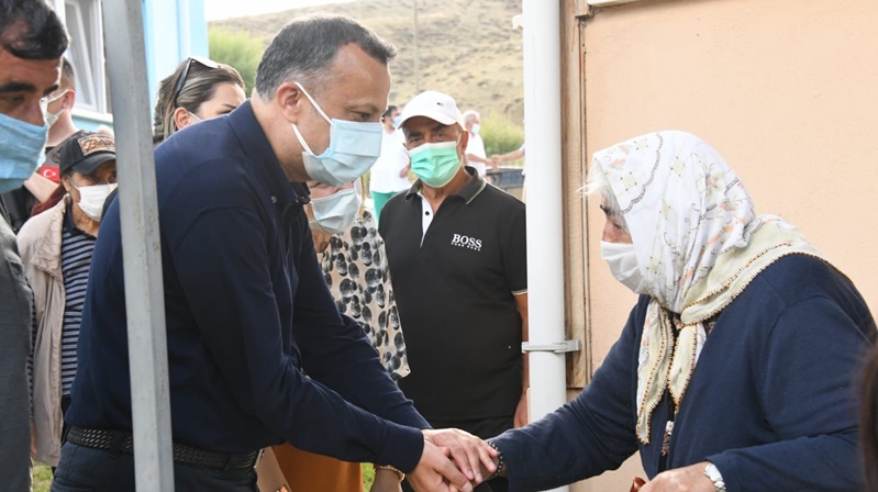 Gümüşhane Valisi Kamuran Taşbilek, Kelkit İlçesi Akdağ ve Aydoğdu köyleri