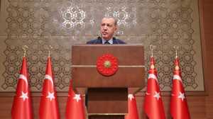 Cumhurbaşkanı Recep Tayyip Erdoğan, Cumhurbaşkanlığı Külliyesinde düzenlenen 6. Anadolu Medya