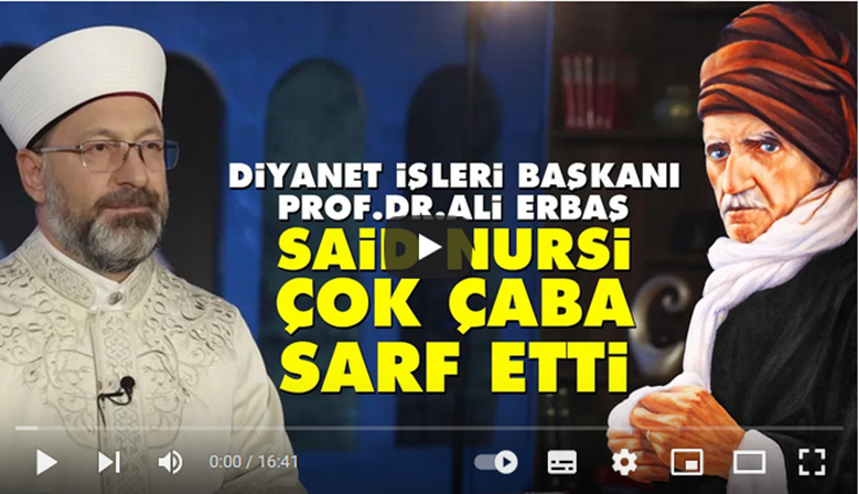 Diyanet İşleri Başkanı Prof. Dr. Ali Erbaş, İstanbul İlim ve