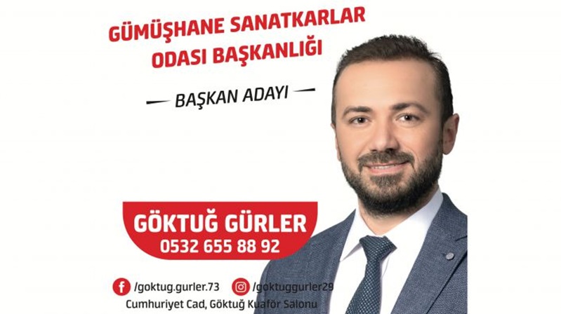 Gümüşhane’de kuförlük yapan Göktuğ Gürler, yayınladığı bir yazılı basın açıklaması