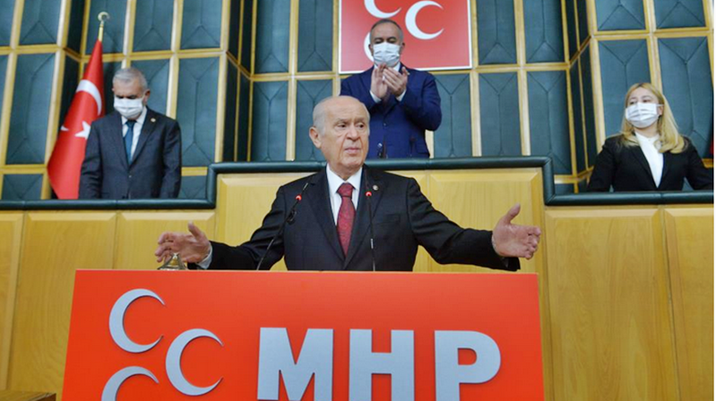 MHP Genel Başkanı  Devlet Bahçeli, 23 Kasım 2021 Salı günü