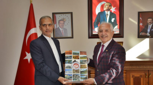 İran İslam Cumhuriyeti Trabzon Başkonsolosu Hossein&nbsp; Saberi Gümüşhane Ticaret ve