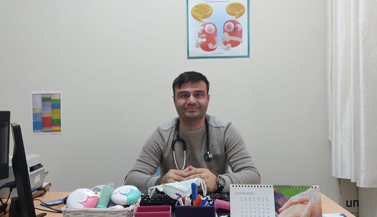 Gümüşhane Devlet Hastanesi Doktorlarından Göğüs Hastalıkları Uzmanı Uzm. Dr. Fatih