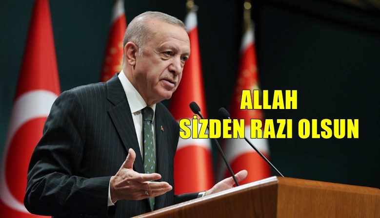 Cumhurbaşkanı Erdoğan, Cumhurbaşkanlığı Kabinesi Toplantısı’nın ardından yaptığı açıklamada, “Türkiye’yi dünyanın