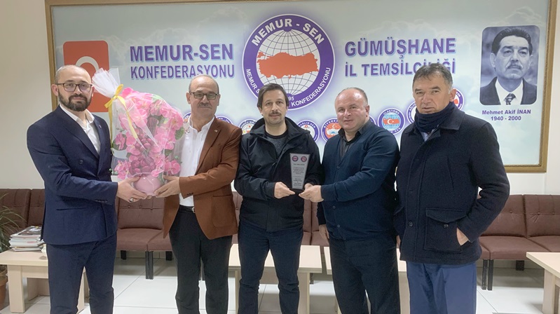 Genç Memur-Sen Gümüşhane İl Başkanlığı’na  Önder Oğur getirildi. 2017 yılından