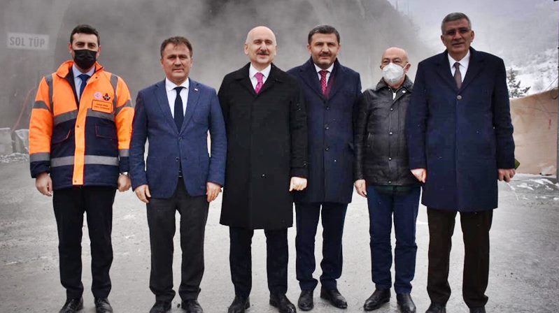 AK Parti Gümüşhane İl Başkanı Av. Celalettin Köse, bugün Ulaştırma