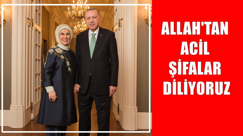 Bugün Covid-19 testleri pozitif çıkan Cumhurbaşkanımız Sayın Recep Tayyip Erdoğan