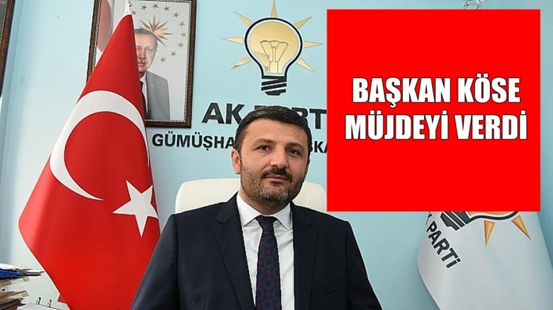 AK Parti Gümüşhane İl Başkanı Av. Celalettin Köse, Kürtün’ün Üçtaş