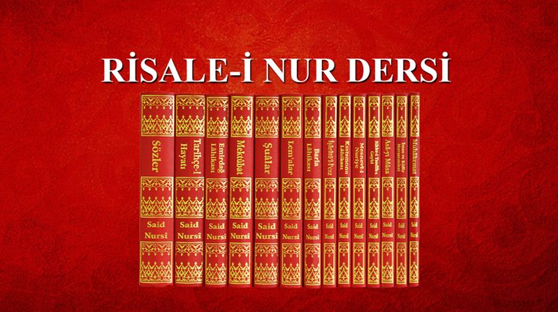 Risale-i Nur Külliyatı / Mesnevi-i Nuriye kitabından alınmıştır. “İnsan kalben