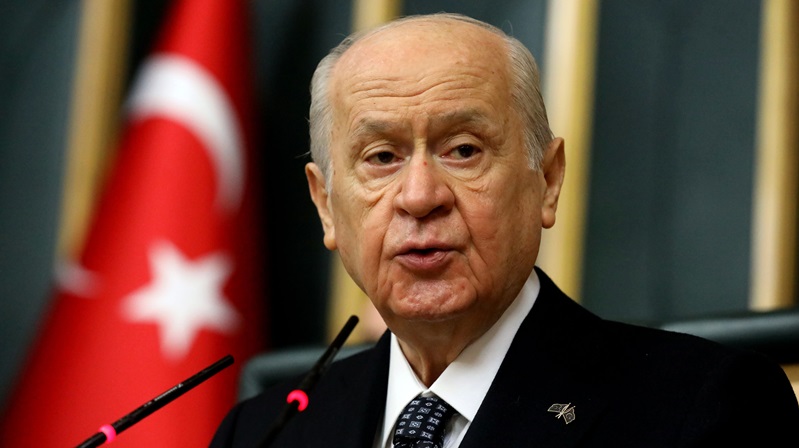 Milliyetçi Hareket Partisi Genel Başkanı Devlet Bahçeli Türkiye Büyük Millet