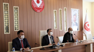 2021-2022 eğitim-öğretim yılı ikinci dönem Güvenlik Koordinasyon Toplantısı Gümüşhane Üniversitesi’nde