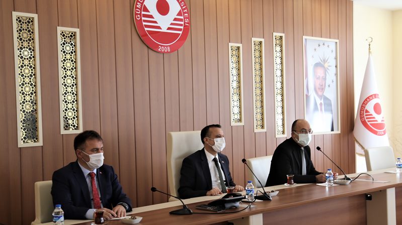 2021-2022 eğitim-öğretim yılı ikinci dönem Güvenlik Koordinasyon Toplantısı Gümüşhane Üniversitesi’nde