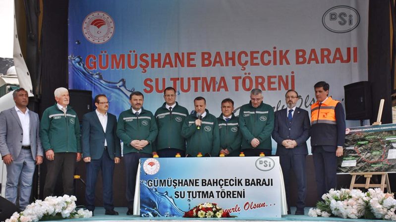 Gümüşhane il merkezinin 2050 yılına kadar içme suyunu karşılayacak Bahçecik