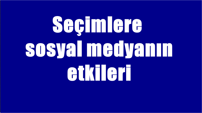 Ülkemizde yapılacak olan 2023 yılı seçimleri diğerlerinden çok farklı olarak