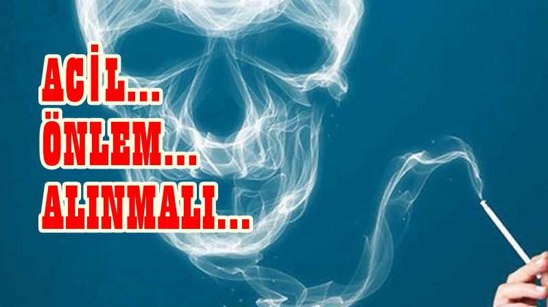 Türkiye, 15 yaş üstü nüfusta sigara kullanım oranları sıralamasında 1.