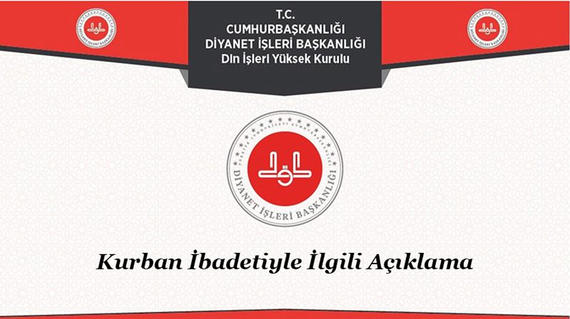 Din İşleri Yüksek Kurulu, yaklaşan Kurban Bayramı münasebetiyle, kurban ibadetinin