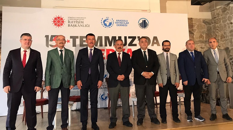 Anadolu Yayıncılar Derneği ve Cumhurbaşkanlığı İletişim Başkanlığı &nbsp;ortaklaşa 15 Temmuz