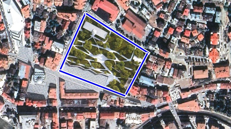 Toplu Konut İdaresi (TOKİ) tarafından Gümüşhane kent merkezinde yapılacak olan