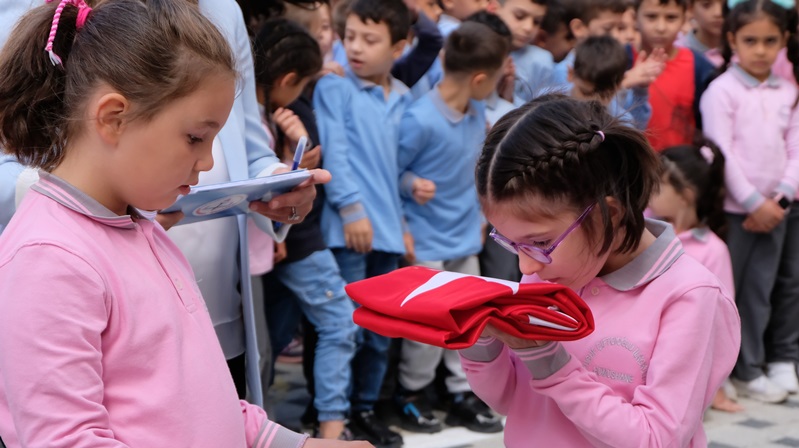 Gümüşhane’de 2022-2023 Eğitim Öğretim Yılı İlköğretim Haftası kutlamaları çerçevesinde tören