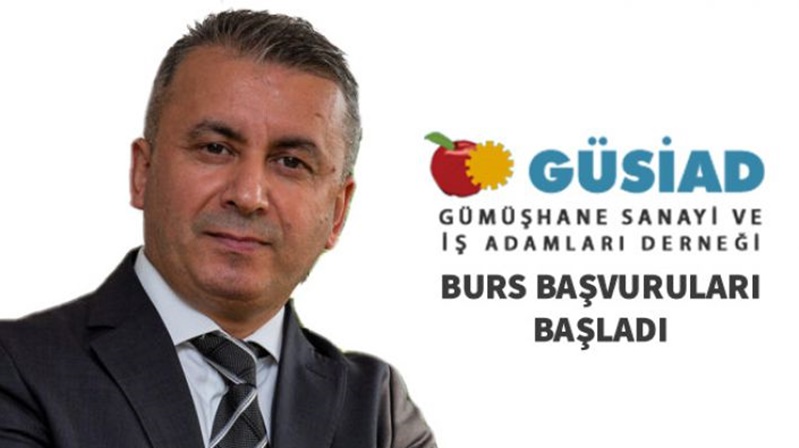 Her yıl düzenli olarak üniversite öğrencilerine burs veren Gümüşhane Sanayici