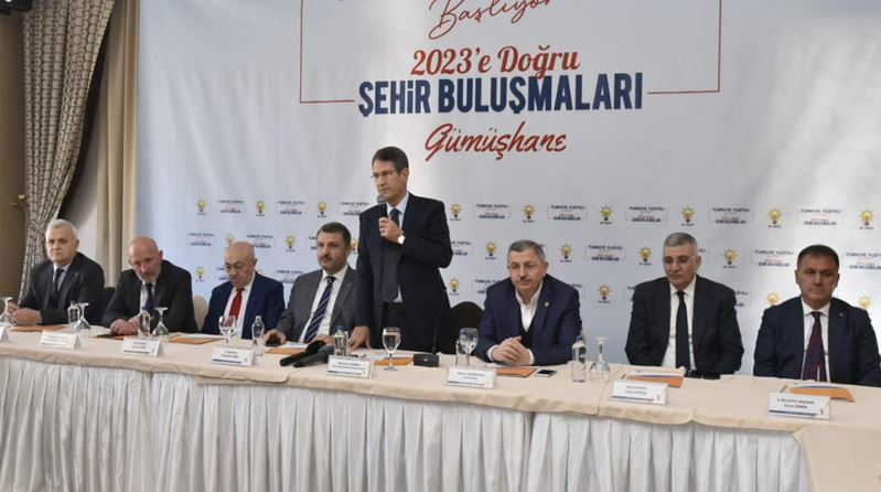 AK Parti’nin “Gümüşhane Şehir Buluşmaları” programı 24 Aralık 2022 Cumartesi