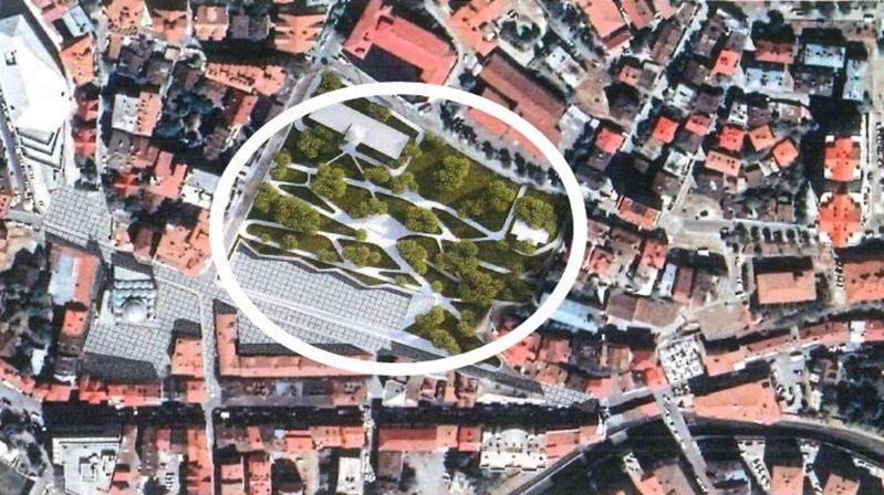 Gümüşhane kent merkezinde Toplu Konut İdaresi (TOKİ) tarafından yapılacak olan