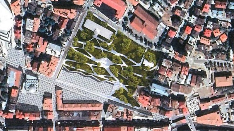 Toplu Konut İdaresi (TOKİ) tarafından Gümüşhane kent merkezinde yapılacak olan