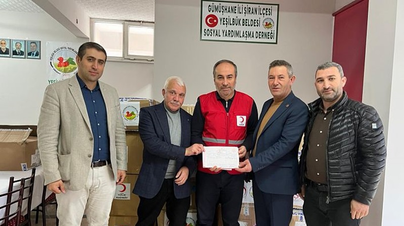 Gümüşhane Şiran Dernekler Federasyonu (ŞİDEF) Yeşilbük Beldesi Derneği ve Türk