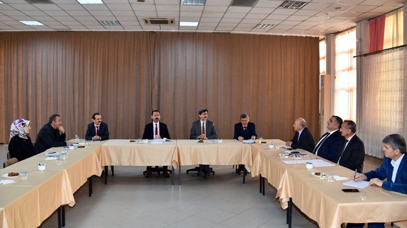 Gümüşhane’de İl Milli Eğitim Müdürü Metin Yalçın başkanlığında Halk Eğitim