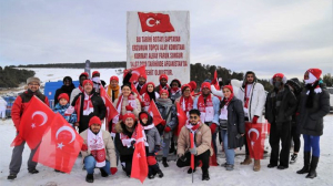 Sarıkamış Harekâtı sırasında donarak şehit düşen binlerce Mehmetçiğimizi anmak için