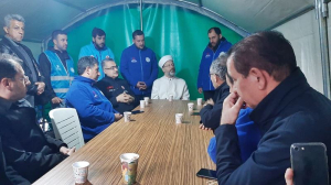 “Gümüşhane İl Müftülüğü Manevi Destek Ekibi” &nbsp;deprem bölgesindeki çalışmalarına devam