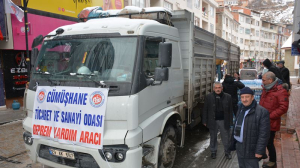 Kahramanmaraş merkezli gerçekleşen 7,7 ve 7,6 büyüklüğündeki depremlerin ardından Gümüşhane