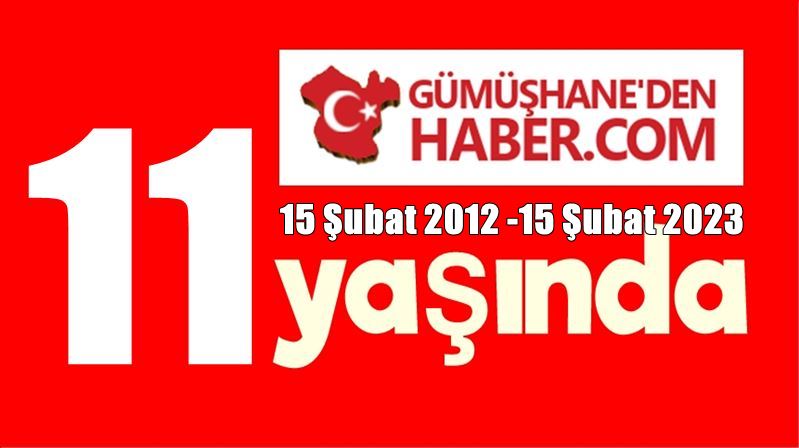 www.gumushanedenhaber.com haber sitemiz bugün 11 yaşına girdi. 15 Şubat 2012