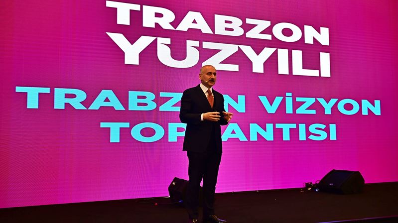 Ulaştırma ve Altyapı Bakanı Adil Karaismailoğlu, Trabzon’a 15 milyon kapasiteli