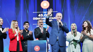 Cumhurbaşkanı Recep Tayyip Erdoğan, Haliç Kongre Merkezi’nde dün düzenlenen “45