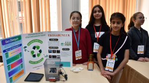 Gümüşhane’de yıl boyunca danışman öğretmen ve öğrencilerin emek harcadığı, robotların,