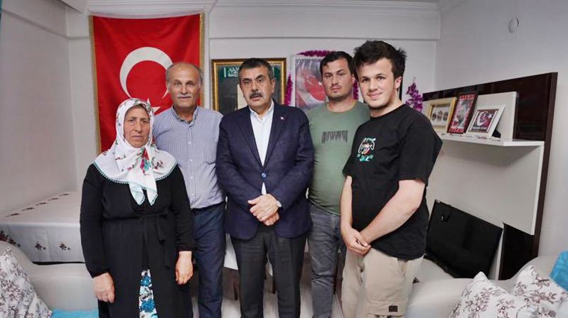 Milli Eğitim Bakanı Yusuf Tekin, Gümüşhane ziyareti kapsamında Torul ilçesinde