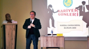 Gümüşhane Mareşal Çakmak Sosyal Bilimler Lisesinde düzenlenen “Kariyer Günleri” etkinliği