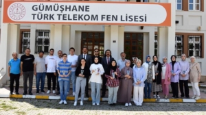 Gümüşhane Türk Telekom Fen Lisesi’nden bu yıl mezun olan ve