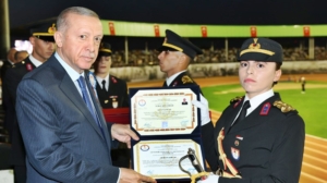 Cumhurbaşkanı Recep Tayyip Erdoğan, Jandarma ve Sahil Güvenlik Akademisi Subay