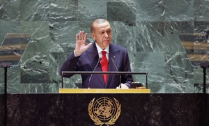 Cumhurbaşkanı Recep Tayyip Erdoğan, ABD’nin New York şehrinde Birleşmiş Milletler