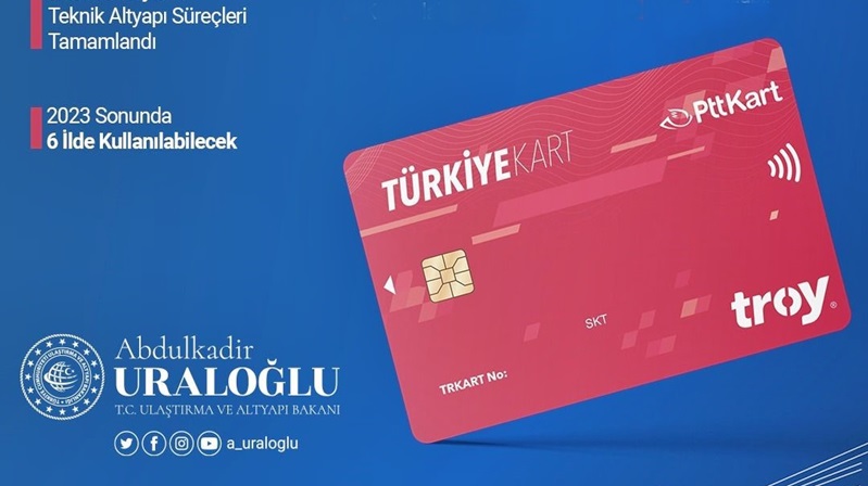 Ulaştırma ve Altyapı Bakanı Abdulkadir Uraloğlu, Türkiye Kart projesinin pilot