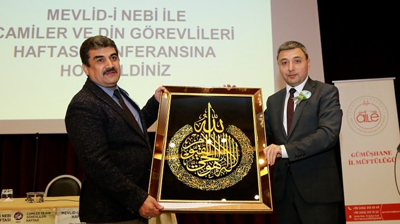 Gümüşhane’de İl Müftülüğü tarafından Mevlid-i Nebi Haftası ve Camiler ve