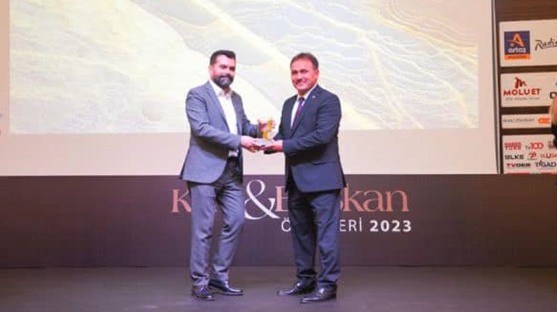 Gümüşhane Belediye Başkanı Ercan Çimen, Kent ve Başkan Dergisi tarafından