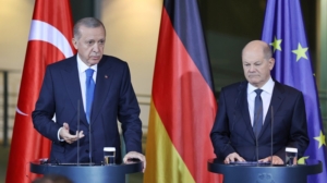 Cumhurbaşkanı Recep Tayyip Erdoğan, günübirlik çalışma ziyareti için gittiği Almanya’nın