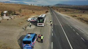 Gümüşhane İl Jandarma Komutanlığı Trafik Jandarma Timleri, şehirlerarası yolcu taşıyan